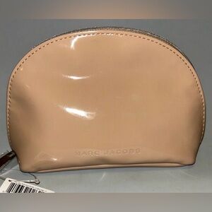 Marc Jacobs Beauty - Tan Patent Cosmetic Case | NWT - Rare!
